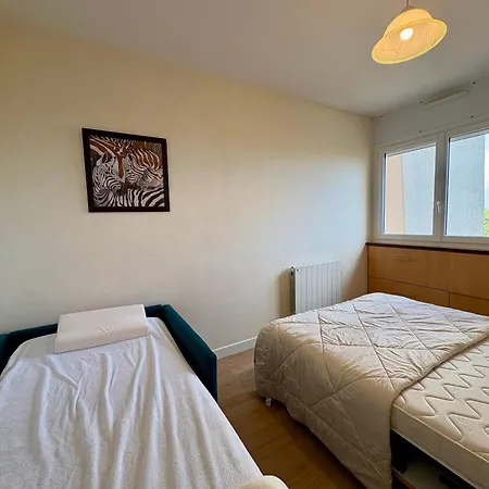 Apartment 1 Chambre, 4 Pers, Parking Prive, Face Mer, Ecole De Voile - Fr-1-323-103 Saint-Jean-de-Monts