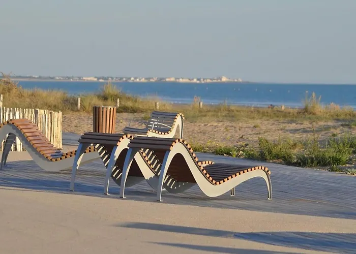 1 Chambre, 4 Pers, Parking Prive, Face Mer, Ecole De Voile - Fr-1-323-103 * סן ז'אן דה מון