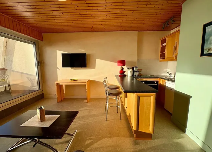 דירה 1 Chambre, 4 Pers, Parking Prive, Face Mer, Ecole De Voile - Fr-1-323-103 סן ז'אן דה מון